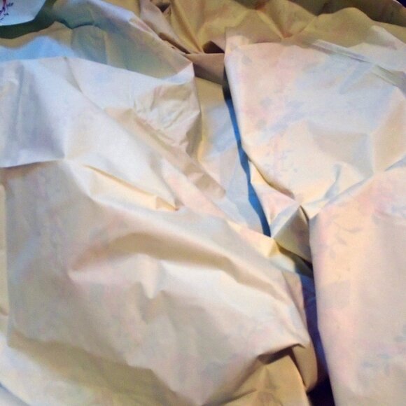 VTG Shower Curtain, Vinyl with Retro Floral - Picture 4 of 10